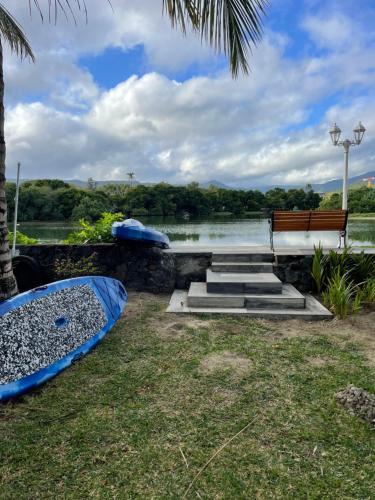 Between 2 waters Villa, free rental car offered., Tamarin (foto 8)