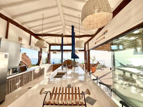 Konyha, Blow Show Casa III Guest House in Praia de Itapecerica