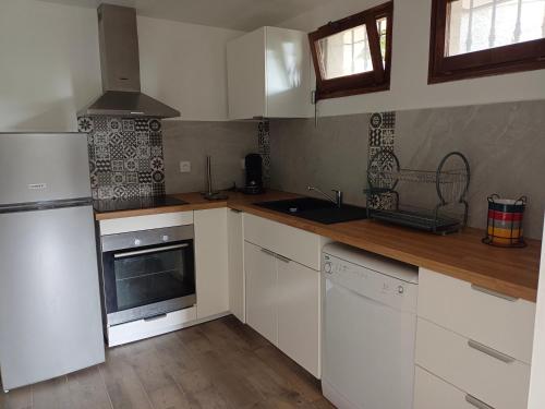 virtuve, Joli 3p - Bas de villa in Saint-Andre-de-la-Roche