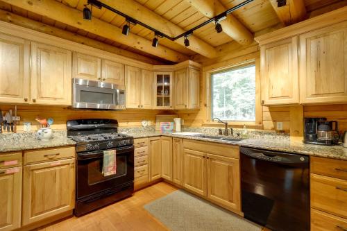 Stellar Wilmington House on 20 Wooded ADK Acres!