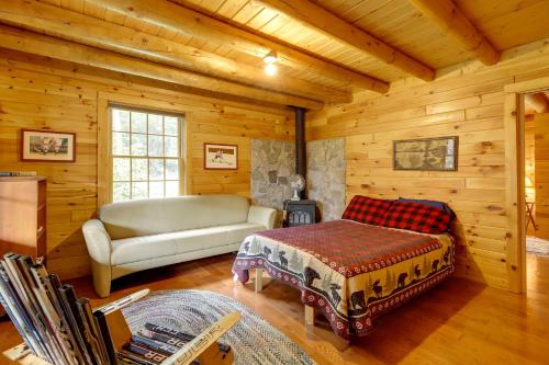 Stellar Wilmington House on 20 Wooded ADK Acres!