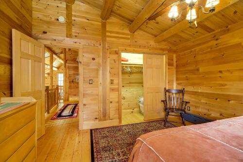 Stellar Wilmington House on 20 Wooded ADK Acres!