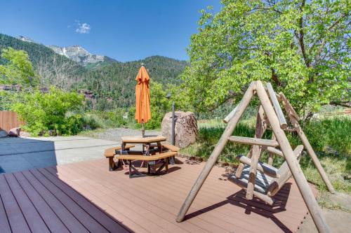 Beautiful Ouray Home with Patio - 3 Mi to Downtown!