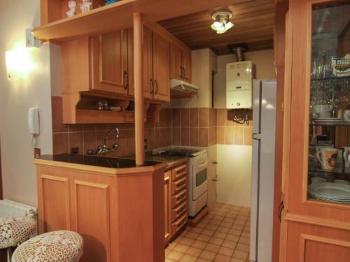 Kitchen, Condominio Residencial Bugannvilias Flat in Gramado