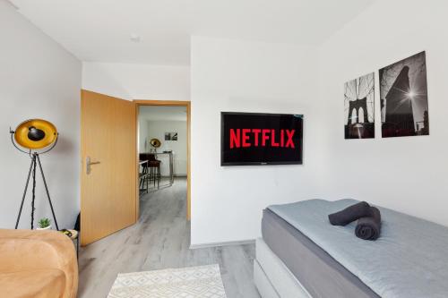 Apartment-Studio, Netflix-TV für bis zu 2 Personen in Halberstadt, Deutschland