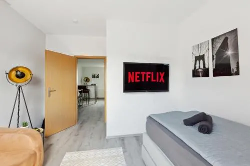 Apartment-Studio, Netflix-TV für bis zu 2 Personen in Halberstadt, Deutschland