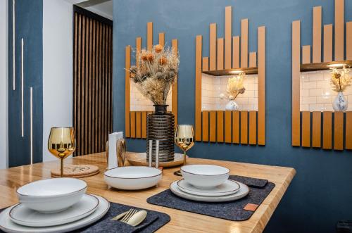 Ételek és italok, Stilvolle Ferienwohnung mit Blick in die Natur in Saldenburg