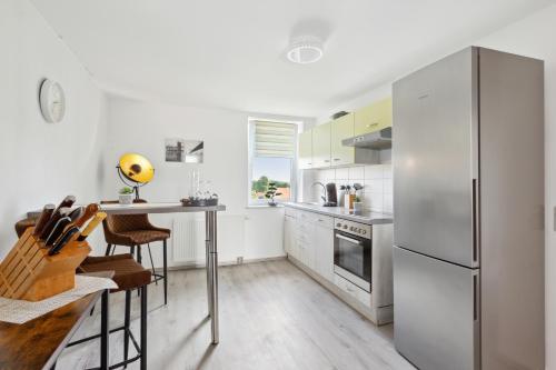 Kitchen, Apartment-Studio, Netflix-TV fur bis zu 2 Personen in Halberstadt