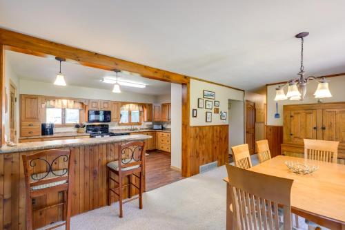 Hart Haven with Cozy Fireplace, Deck and Grill! in Hart, USA