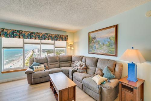 Oceanfront Myrtle Beach Vacation Rental with Views!