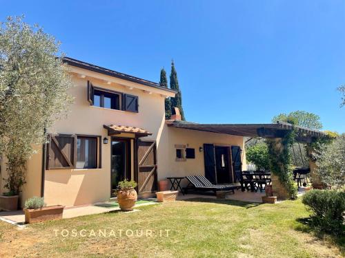 Viesnīcas āriene, Cottage Lavanda con vista mare, aria condizionata by ToscanaTour in Guardistallo