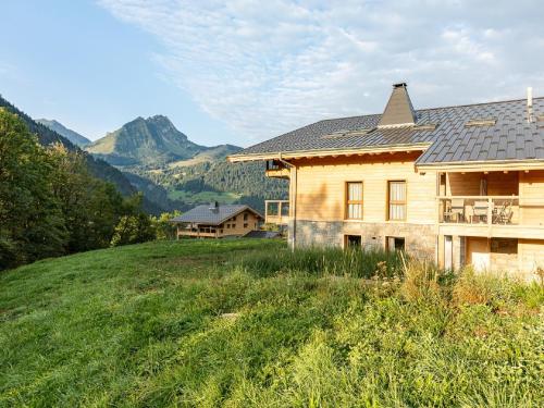 Visit the 5-star resort AlpChalets Portes du Soleil in Abondance with wellness centre, swimming pool, sauna and fitness gîte à louer Abondance