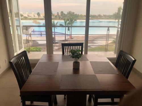 Departamento, Laguna y Albercas en Dream Lagoons Veracruz in Crystal Lagoons Veracruz