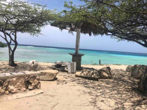 Cerca de lugares turísticos, Cozy 1-bedroom apartment minutes away drive to Mangel Halto Beach in Savaneta