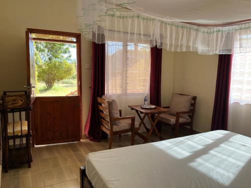 Guestroom, Lake Jipe Eco Lodge in Tsavo West National Park