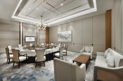 Restoran, Grand Barony Qingdao Airport Hotel in Qingdao