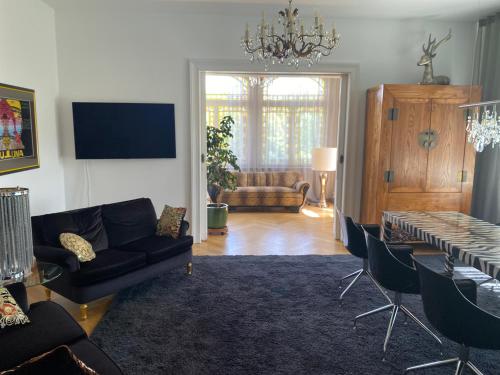共用Lounge/電視區, Helsinki Apartment Erfurt 2 in 布魯沃爾施塔特