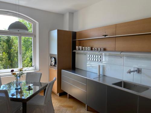 廚房, Helsinki Apartment Erfurt 2 in 布魯沃爾施塔特