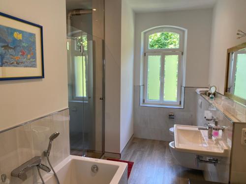 浴室, Helsinki Apartment Erfurt 2 in 布魯沃爾施塔特