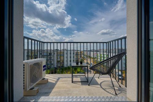 Balkon/teras, Exclusive Apartment with Balcony & Parking Wrocław by Renters Prestige (Exclusive Apartment with Balcony & Parking Wroclaw by Renters Prestige) in Jagodno