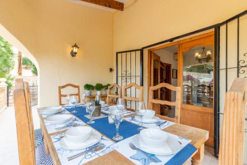 A szálláshely kívülről, Villa Rafael in Alcasar