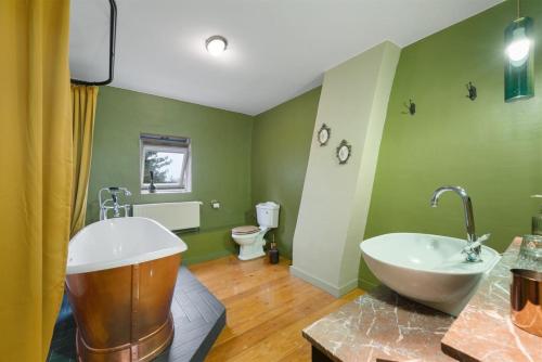 浴室, BNB 't Oud Schooltje in 阿爾弗靈厄姆