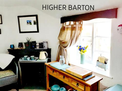 Higher Barton Guest room