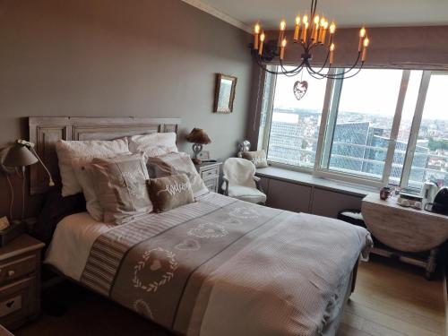 Romantic room in brussels sky