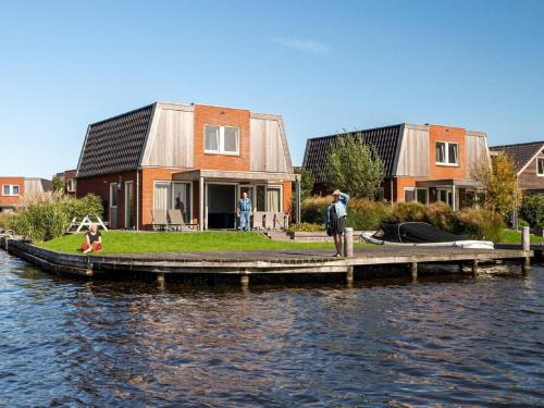  Holiday home with jetty near Sneekermeer in Akkrum