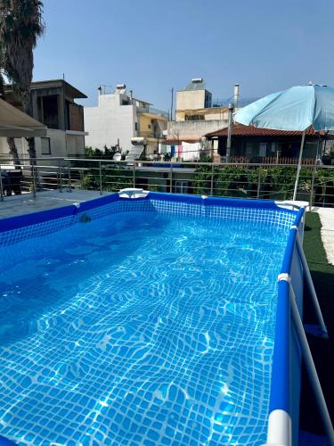 Red Harmony by the sea Pool and balcony