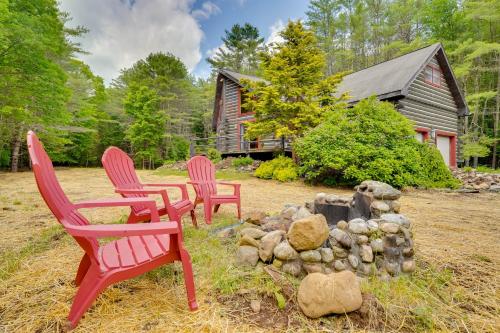 A-Frame Log Home with Game Room Near Lake George! in Bolton Landing (NY)
