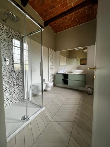 衛浴, A.G. Rooms in casa colonica in 華伊阿諾