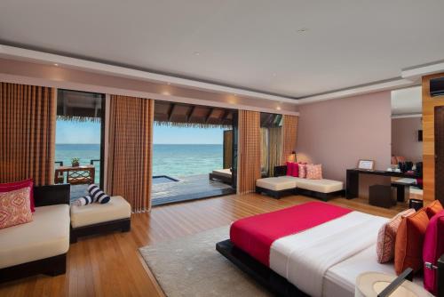 Sunset Water Villa with Private Pool & Jacuzzi room in Adaaran Prestige Vadoo Adults Only Premium All Inclusive with Free Transfers