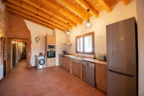 Konyha, Casa Rural Cal Martí (Casa Rural Cal Marti) in Pontons