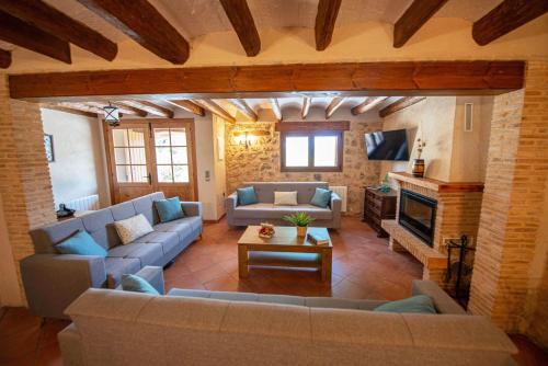 Közös társalgó / TV, Casa Rural Cal Martí (Casa Rural Cal Marti) in Pontons