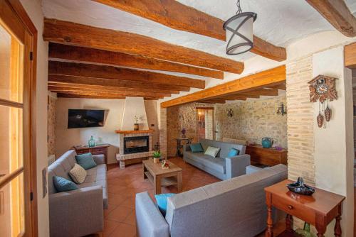 Közös társalgó / TV, Casa Rural Cal Martí (Casa Rural Cal Marti) in Pontons