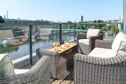 Au Fil de L'Erdre - Spacieux appt avec terrasse - Location saisonnière - Nantes