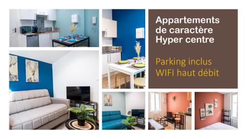 Appartements de caractère centre - WIFI - PARKING