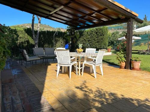 Erkély/terasz, Casa Rural Cupiana Piscina privada Malaga in Campanillas