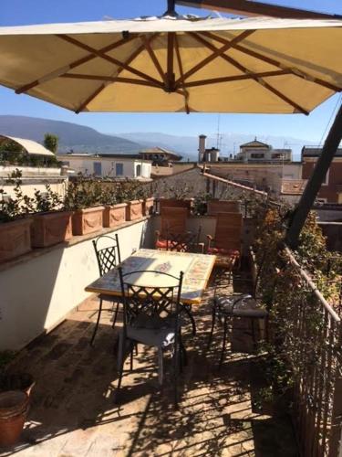  Rooftop apartment in Medieval Italian City in Foligno