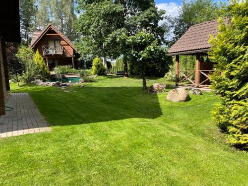 Rustic private Cabin in woods w/ Sauna & Pool, Vilnius (fotografie 7)