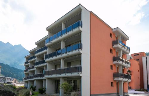 A szálláshely kívülről, Spirit Apartments - Studio #3 - Balkon - Parkplatz in Engelberg