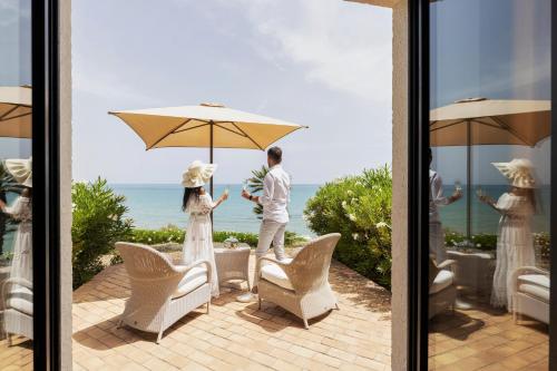 陽台/露台, Falconara Greenblu Resort in 布泰拉