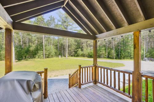 Brantingham Cabin with Porch and Grill On 5 Acres!