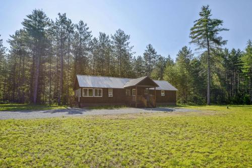 Brantingham Cabin with Porch and Grill On 5 Acres!