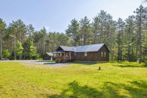 Brantingham Cabin with Porch and Grill On 5 Acres!