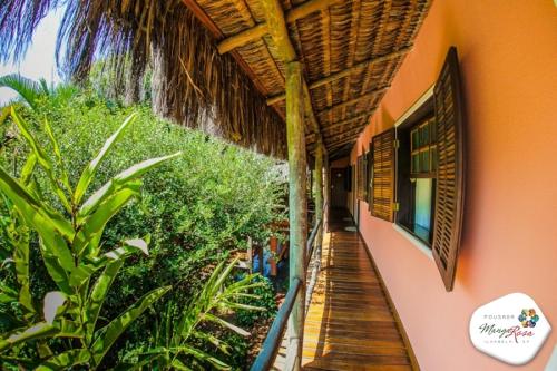 شرفة/ تراس, Pousada Manga Rosa in Centro Historico