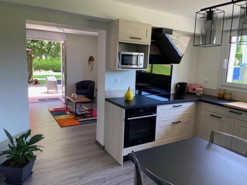 appartement en rez-de-jardin maison individuelle