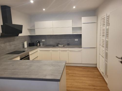 廚房, Ferienwohnung an der Eiswiese in 埃伯恩