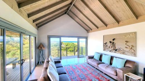 陽台/露台, Driftwoods- Eco Beach Bush Retreat in 傑佛瑞斯灣